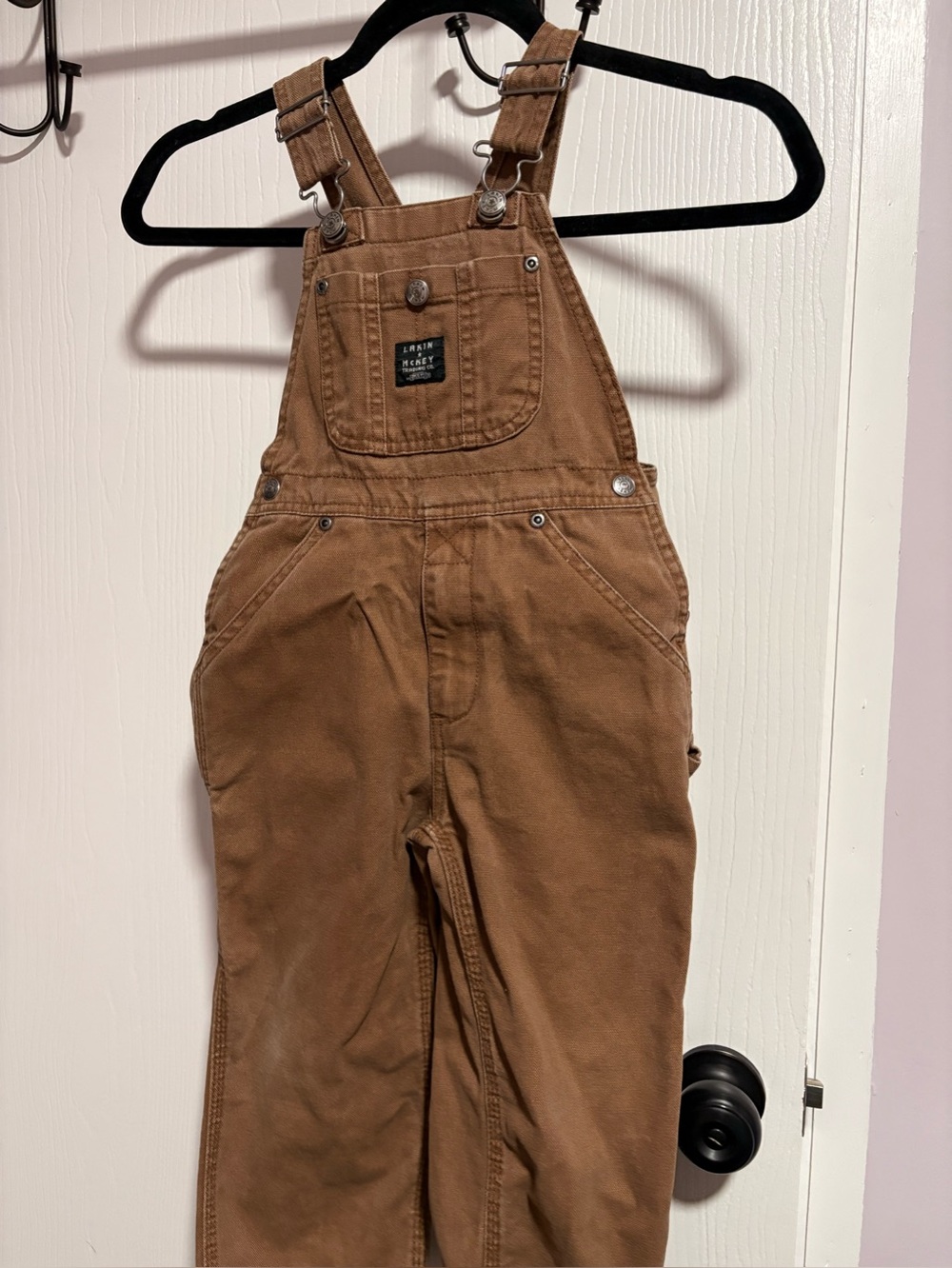 Lakin McKey Trading Co Duck Cloth Overalls size 4T